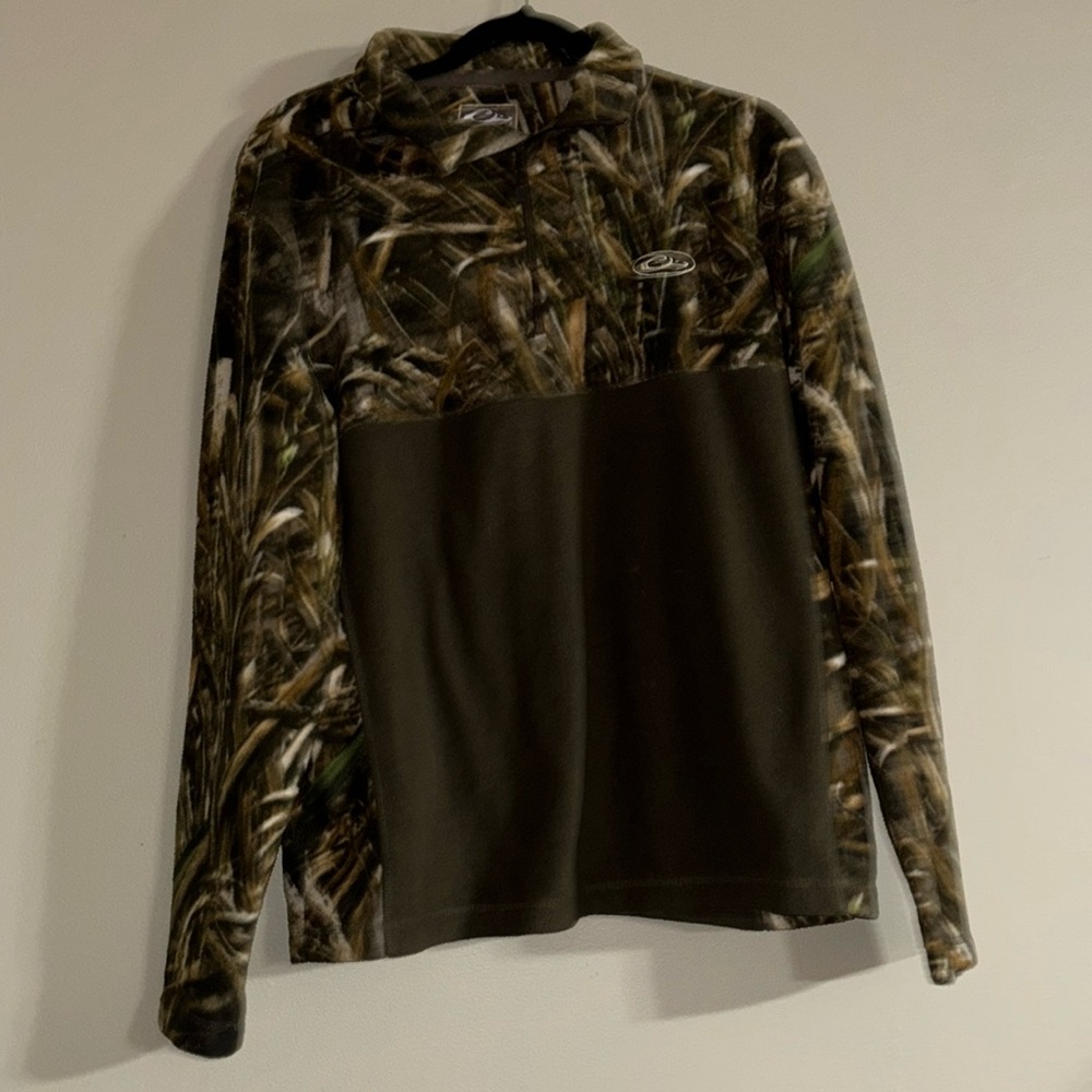 Drake fleece half zip